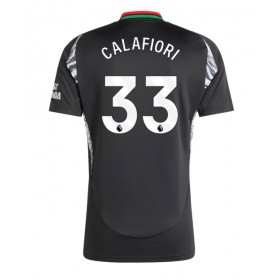 Arsenal Riccardo Calafiori #33 Borta Kläder 2024-25 Kortärmad